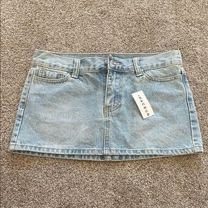 NWT J Galt Jean Skirt